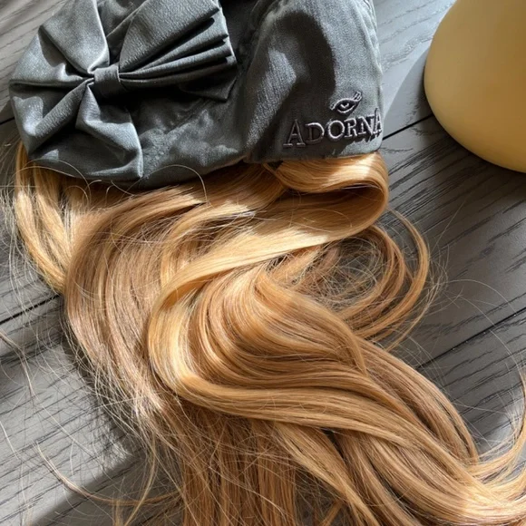 In style 3/4 premium human hair wig removable attaches to hat - Picture 5 of 8